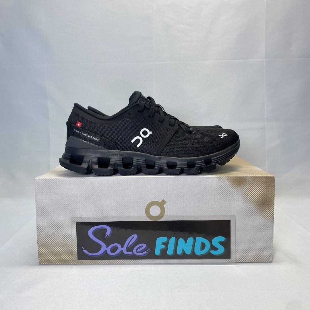 On Running Cloud X 4 Black Eclipse (Category: Sneakers) located in Manila. Submitted by solefindsphilippines (Listing ID 1341669062, Image 2). Description: On Running Cloud X4 Black Eclipse Available Sizes: 7/ 7.5/ 8/ 8.5/ 9/ 9.5/ 10/ 10.5/ 11/ 11.5/ 12/ 12.5/ 13 Men’s 5/ 5.5/ 6/ 6.5/ 7/ 7.5/ 8/ 8.5/ 9/ 9.5/ 10 Women’s Price: 8,499 to 8,999 only Brand new All of our items are 100% Authentic/ Legit/ Original How to Order? Message us now!📩 Follow 