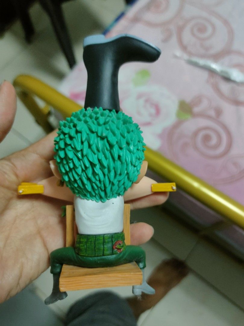One piece character Roronoa Zoro figure (Category: Figurines & Statues) located in Quezon City. Submitted by mjram3 (Listing ID 1341681961, Image 2). Description: This item is a collectible Roronoa Zoro figure from the anime series One Piece. .