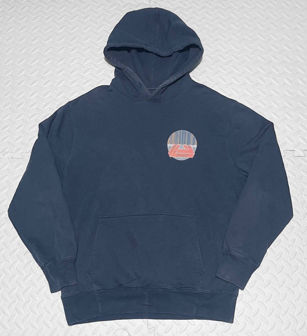 Palace tri curtain hoodie sale
