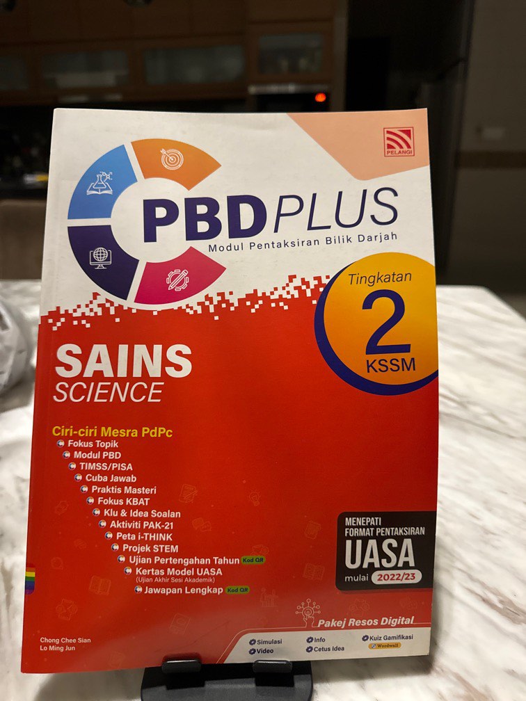 PELANGI PBD Plus Sains Science Tingkatan 2 KSSM, Hobbies & Toys, Books ...