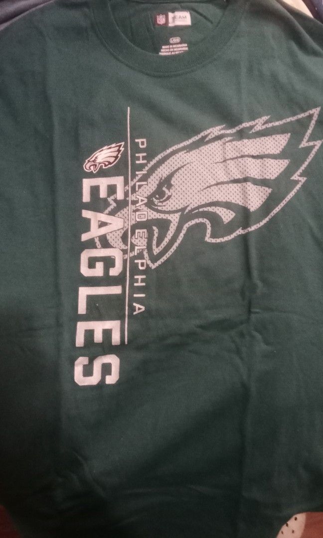 Philadelphia Eagles NFL shirt (Category: Tshirts & Polo Shirts ) located in Bacoor. Submitted by jasspapi6 (Listing ID 1341743048, Image 1). Description: NFL Philadelphia Eagles team shirt never used payment: Gcash or BDO ship: Gogo express, lbc or lalamove.