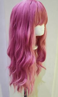Pink wig for sale philippines hot sale