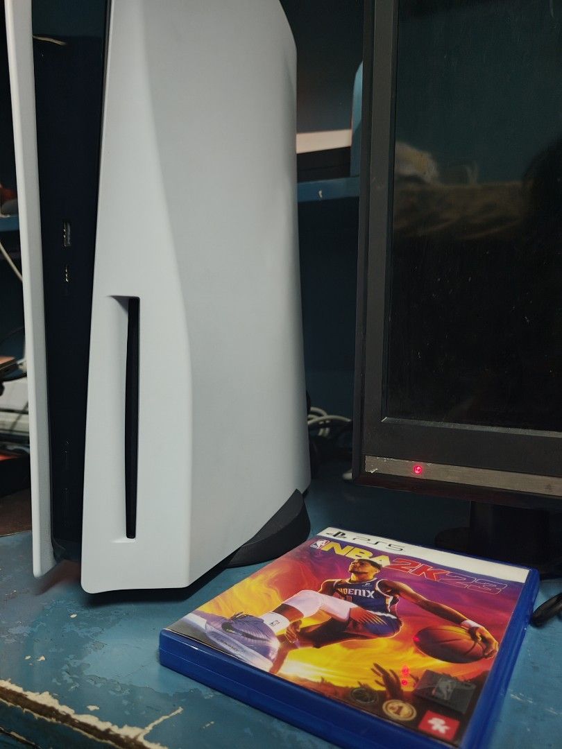 Playstation 5 Disc Edition (2.5+ Terabytes) (Category: PlayStation) located in Mandaluyong City. Submitted by jedjed1026 (Listing ID 1341754092, Image 2). Description: FOR SALE OR SWAP Pag swap po pwede sa slim or pro pagusapan nalang details ALREADY INSTALLED 2TB M. 2 NVMe 990 PRO WITH SABRENT HEATSINK WILL SHIP OR MEETUP W/ COMPLETE CABLES ALREADY INCLUDES: Two Controllers with silicone case and upgraded HALL EFFECT analogs.