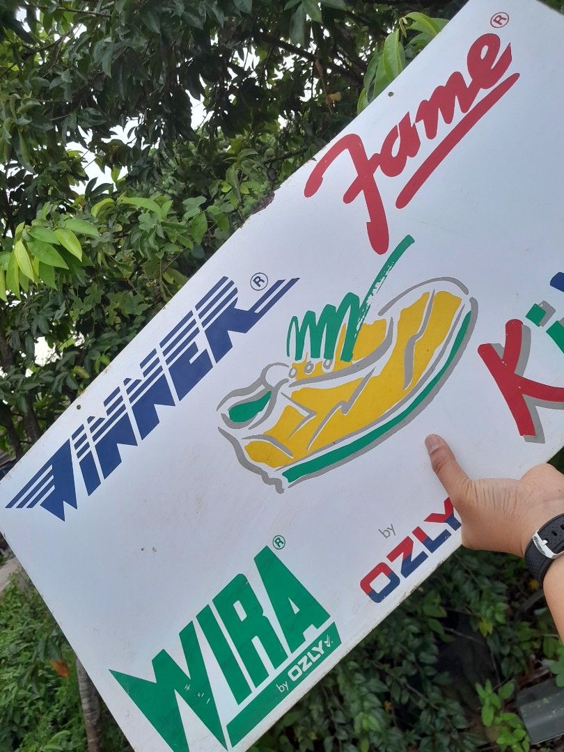 Signboard besi vintage, Hobbies & Toys, Collectibles & Memorabilia ...
