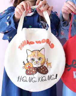 Tamao x mushroom 貓貓袋 聖誕 tote bag64211550211969110