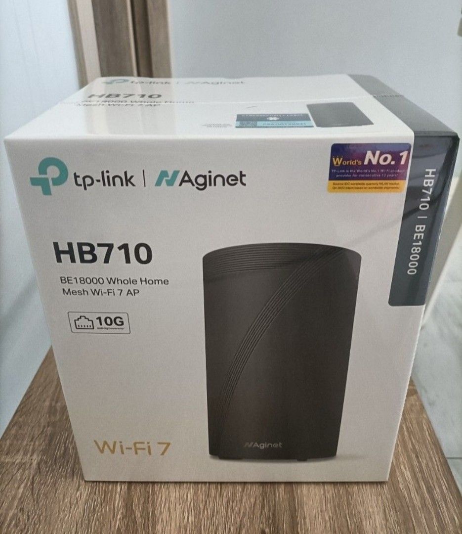 PSA) Tp-link HB710 WiFi 7 Router BE18000, Computers & Tech, Parts &  Accessories, Networking on Carousell