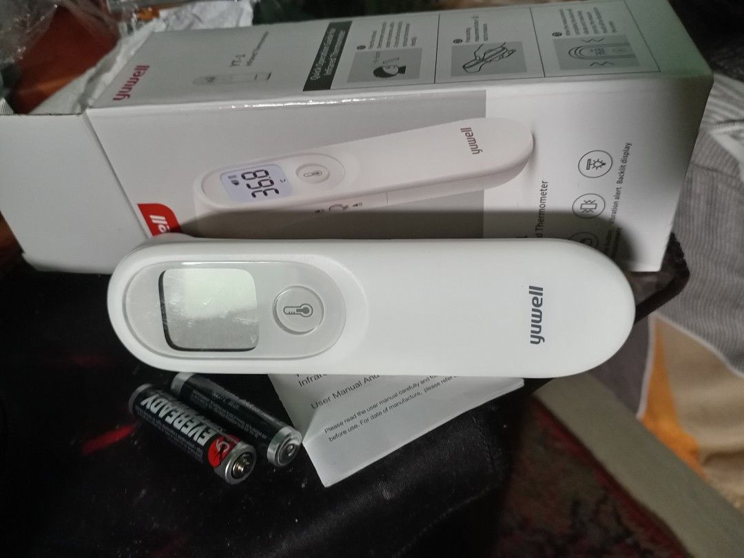 Yuwell Infrared Thermometer,++Freebies Take All (Category: Medical Supplies & Tools) located in Manila. Submitted by hertohim (Listing ID 1341717680, Image 3). Description: Unused YUWELL Bought from U. S Freebies New/ Alakaline drops UNUSED /Glucose meter WellUSED /Surgitech Blood Pressure Monitor MOP:Gcash.