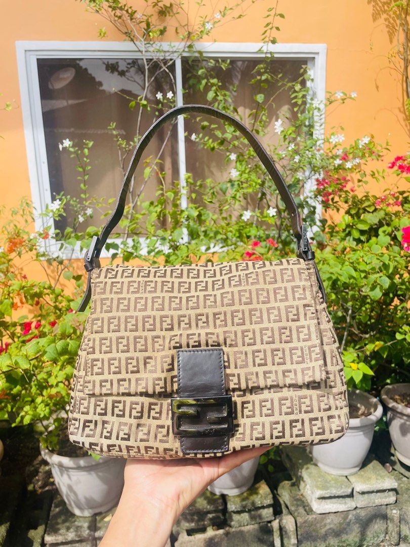 Authentic Fendi baguette (Category: Luxury Bags & Wallets) located in Mambajao. Submitted by ckali (Listing ID 1341869961, Image 2). Description: 100% authentic money back Japan source .