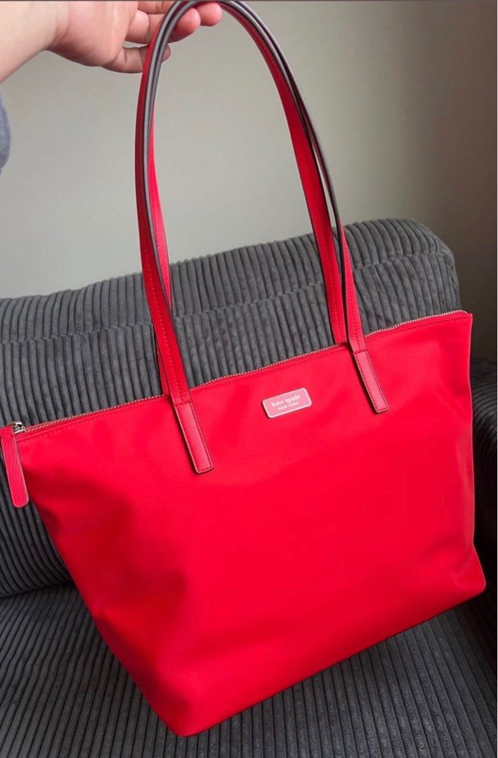 Authentic Kate Spade Hayden Little Better Sam Nylon Tote (Category: Tote Bags) located in Paranaque City. Submitted by TcAnne (Listing ID 1341832436, Image 1). Description: 100% Kate Spade Hayden Little Better Sam Nylon Tote Bought from US .