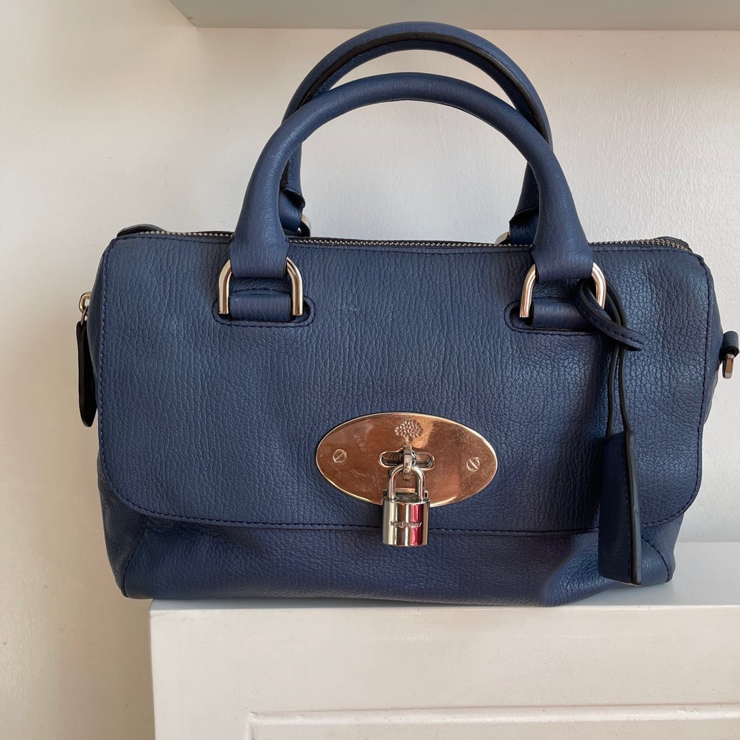 Mulberry New Petrol Del Rey Tote Bag