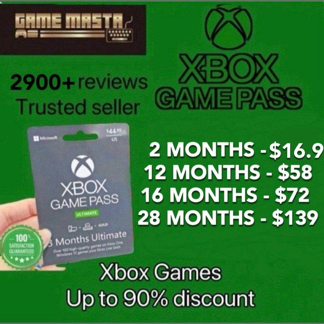 Xbox Game Pass Ultimate | 礼品卡 [最新价格]628630856486421117