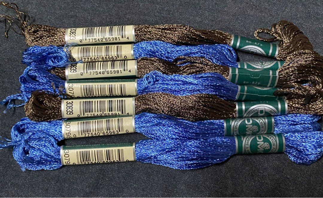 DMC Special Embroidery Cross stitch Thread (Category: Craft Supplies & Tools) located in Manila. Submitted by olxph_540542159 (Listing ID 1341783614, Image 1). Description: On Sale!!! DMC Cross Stitch Embroidery special thread #3000 series 30799, 30991 etc. Take all 56 pcs for only Php2500 .