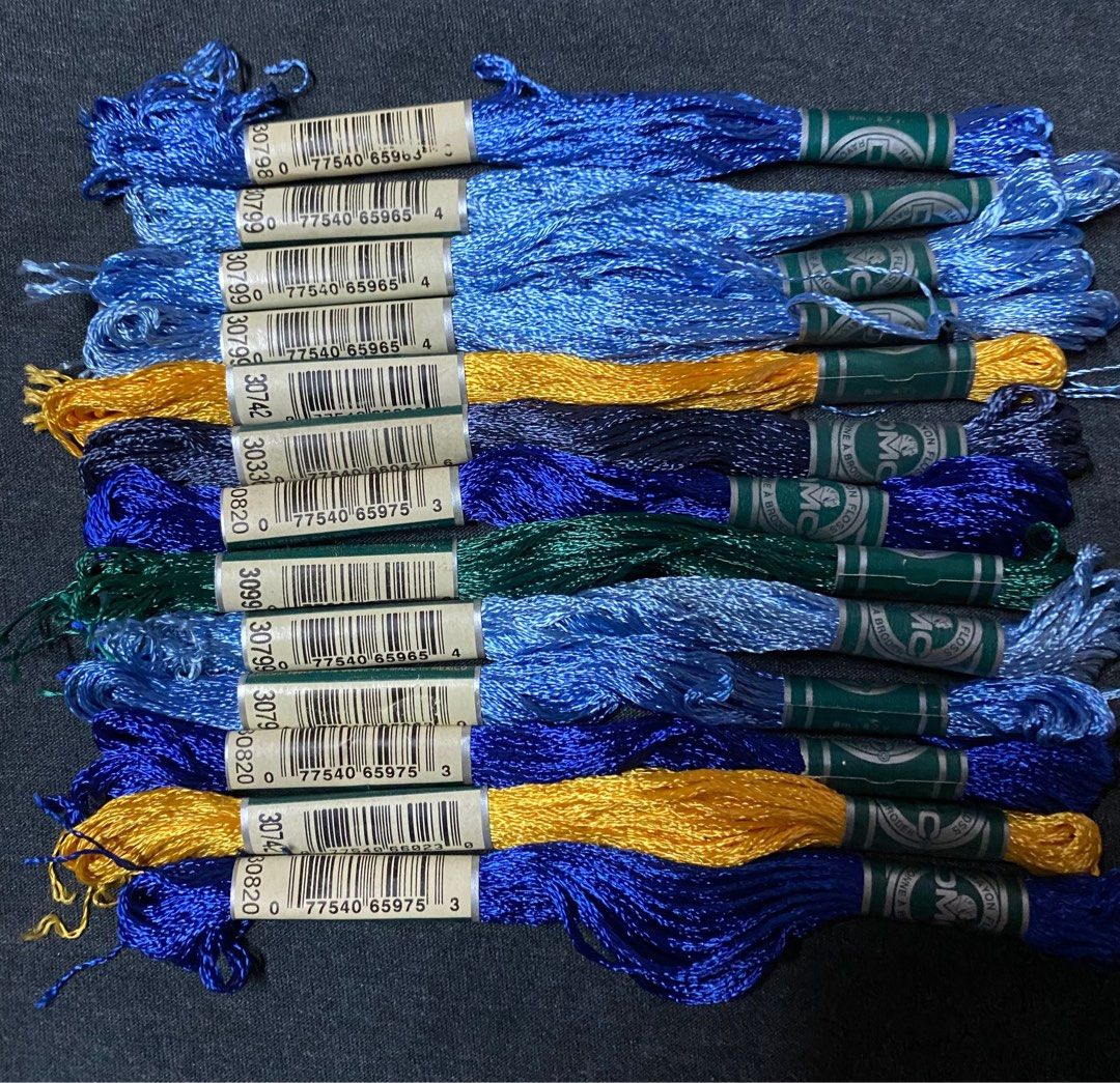 DMC Special Embroidery Cross stitch Thread (Category: Craft Supplies & Tools) located in Manila. Submitted by olxph_540542159 (Listing ID 1341783614, Image 3). Description: On Sale!!! DMC Cross Stitch Embroidery special thread #3000 series 30799, 30991 etc. Take all 56 pcs for only Php2500 .