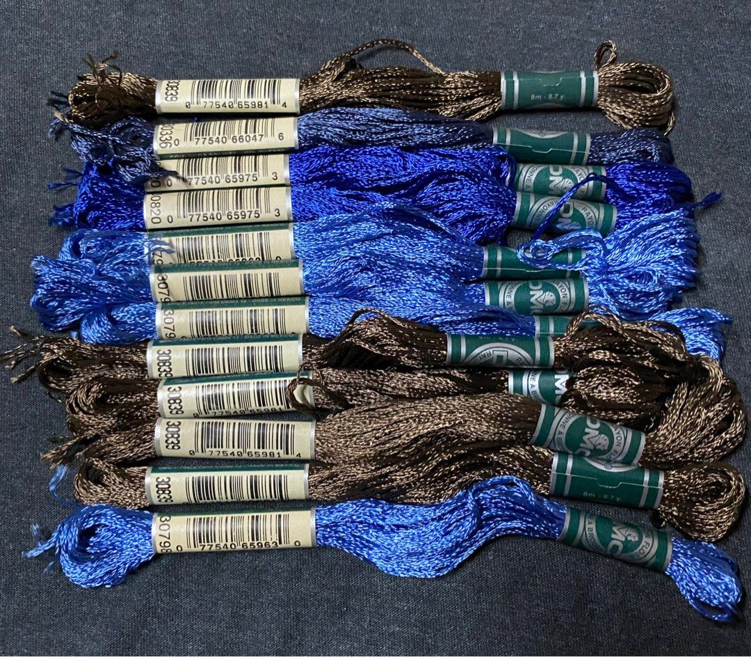 DMC Special Embroidery Cross stitch Thread (Category: Craft Supplies & Tools) located in Manila. Submitted by olxph_540542159 (Listing ID 1341783614, Image 2). Description: On Sale!!! DMC Cross Stitch Embroidery special thread #3000 series 30799, 30991 etc. Take all 56 pcs for only Php2500 .