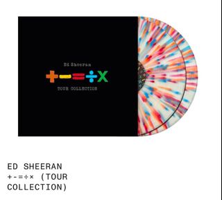 Ed sheeran tour collection For Sale | Vinyls | Carousell Singapore