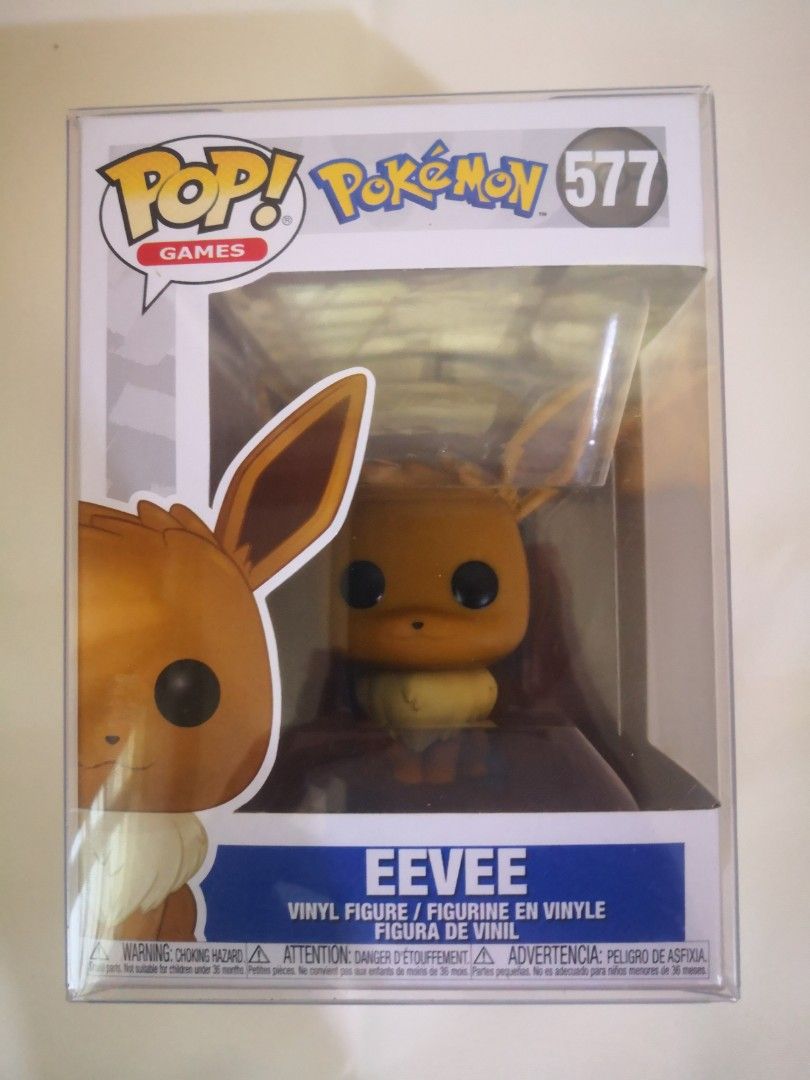 Eevee Funko Pop 577 (Category: Designer & Blind Box Toys) located in Dagupan City. Submitted by ptrvncnt (Listing ID 1341770235, Image 1). Description: With thick plastic packaging Free Shipping for J&T Mode of Payment: Gcash.