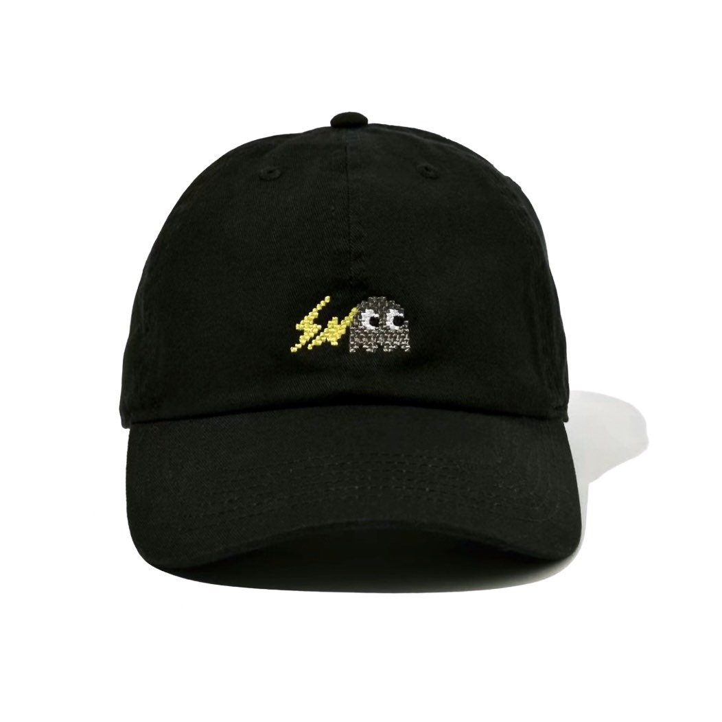 冬ギフト セ x Fragment Pac-Man 帽 手錶及配件, 女裝, Cap, FRGMT Ghost 帽子