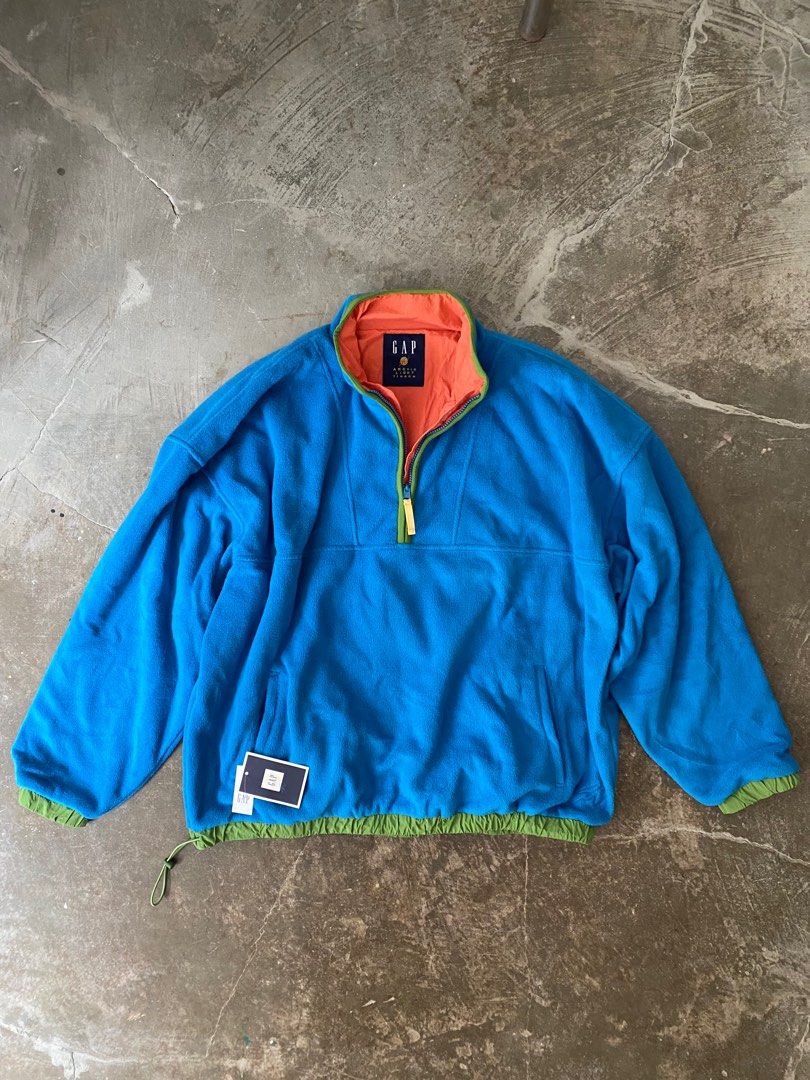 Vintage half zip fleece best sale