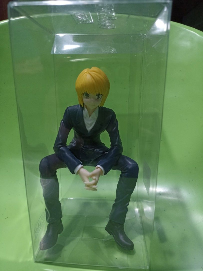 Hunter x Hunter - Kurapika (Category: Figurines & Statues) located in Manila. Submitted by hobbymo_koleksyon.ph (Listing ID 1341920536, Image 1). Description: Good for OOB collectors Hunter x Hunter Figure Good for Hunter x Hunter Fans Superstylized Collectible toy Comes packed in a window display acryllic box *We do not guarantee against shelf wear or minor damage to packaging during shipping. Also some figures show minor paint and packaging imp