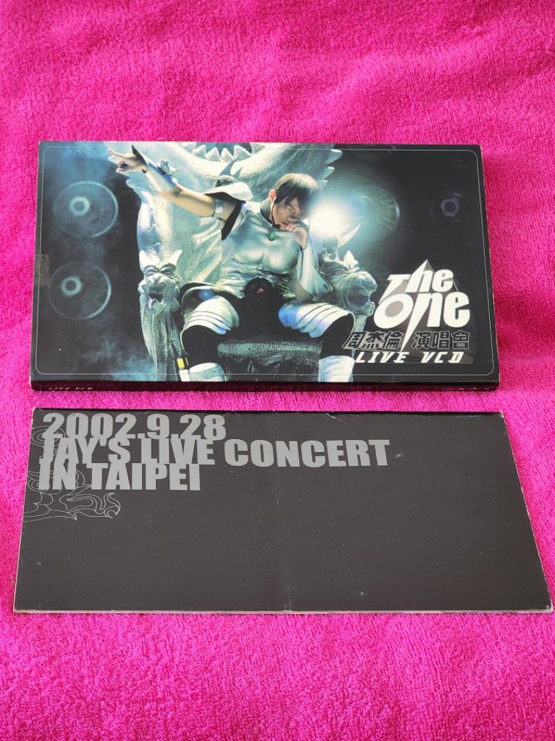 Jay Chou 2002 The One Concert VCD 周杰伦周杰倫The One 演唱会
