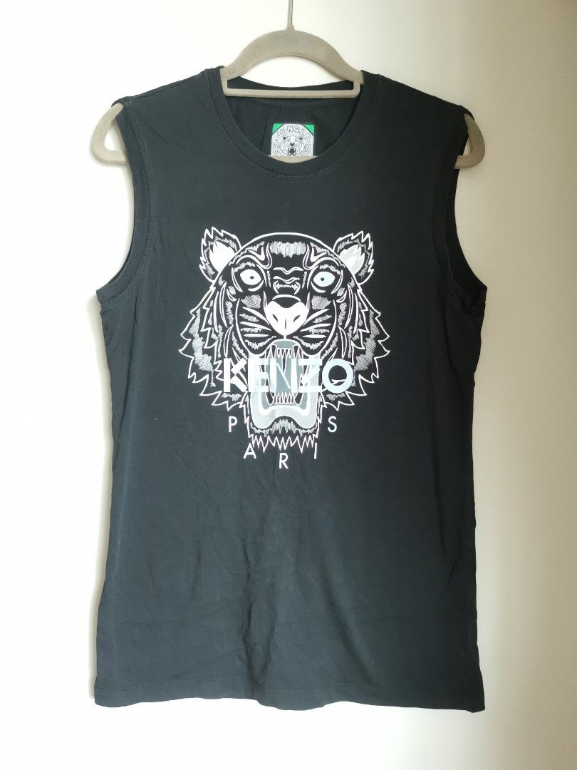 Kenzo sleeveless t shirt outlet