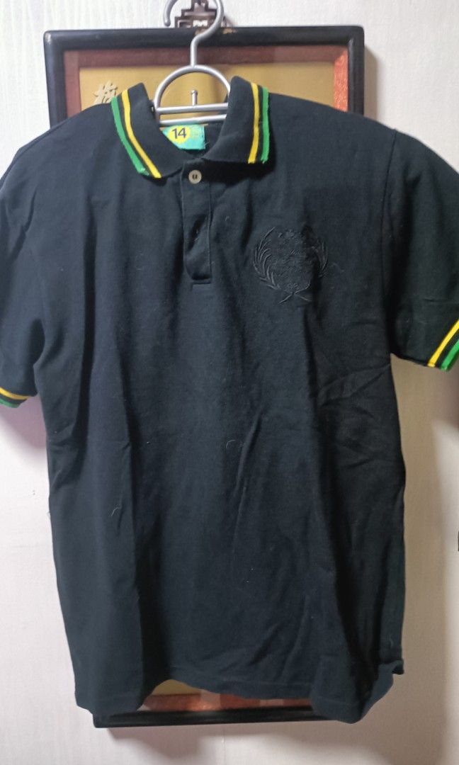 Kids polo shirt (Category: Babies & Kids Fashion) located in Quezon City. Submitted by issavd (Listing ID 1341854289, Image 2). Description: preloved,used once only🙂 size 14 Gcash MOP.