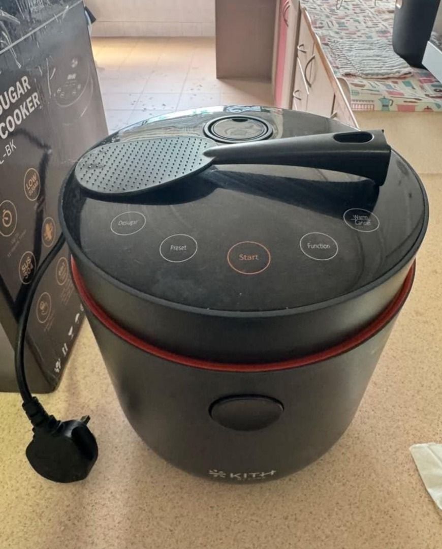 KITH Low-Sugar Rice Cooker | Reduce Starch & Carbs by 37% | Starch Duo ...