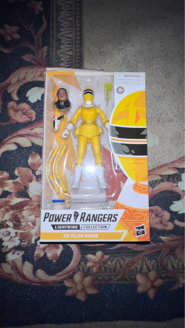 Lightning collection yellow Zeo power rangers, Hobbies & Toys, Toys ...