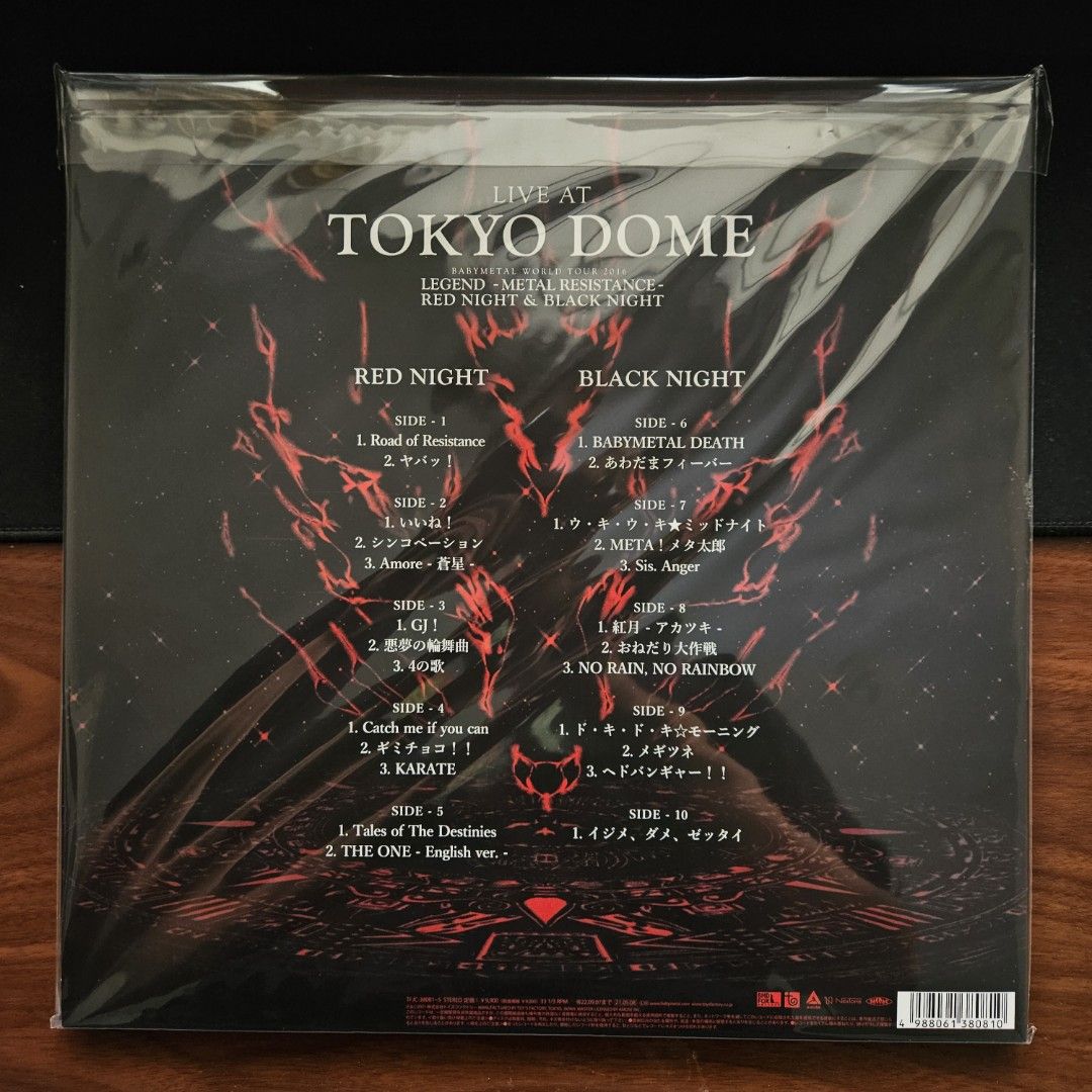 新品未開封】ベビメタ LIVE AT TOKYO DOME