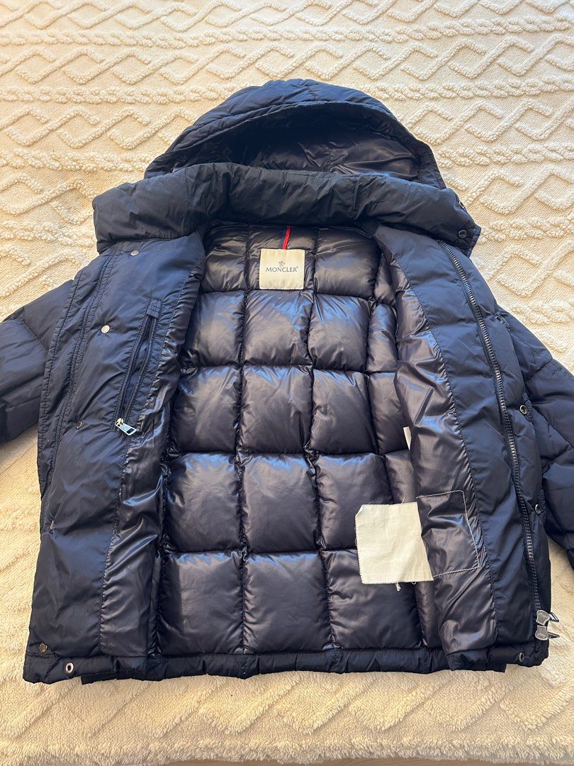 Moncler mens CEZANNE jacket size 0 blue Carousell