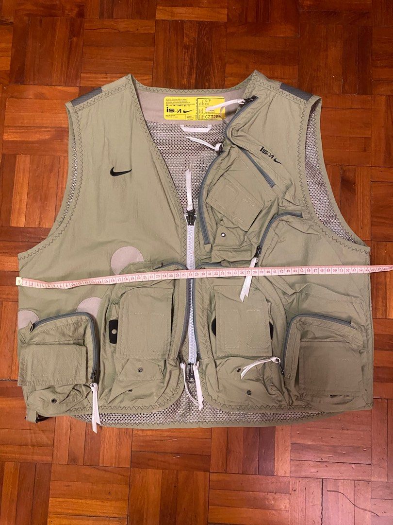 Nike Ispa Utility Vest NIKE Nike ISPA Utility Vest Green S