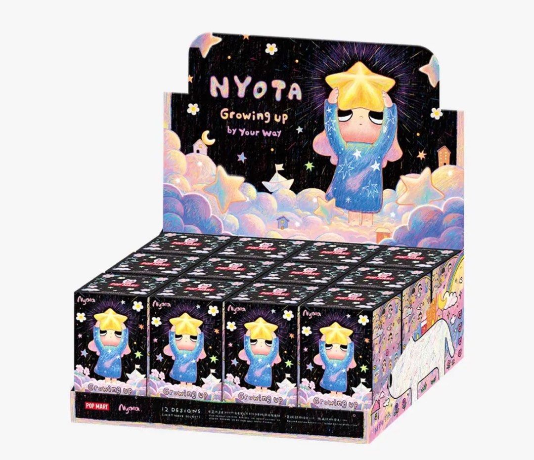 Nyota Growing up by Your Way Series Figures pop mart popmart, Toys