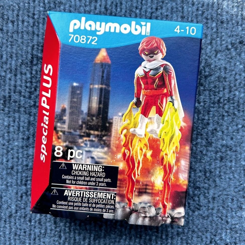 Playmobil 70872 超級英雄全新/未開封, 興趣及遊戲, 玩具& 遊戲類