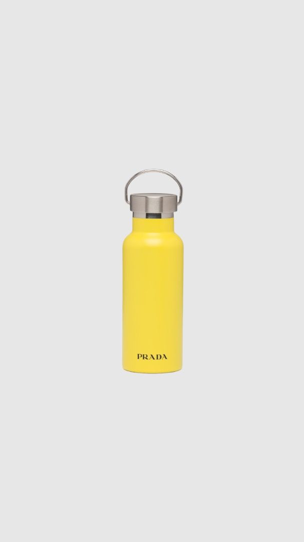 Prada Thermos 500mL (Preorder) (Category: Luxury Accessories) located in Manila. Submitted by designerarchives.ph (Listing ID 1101582332, Image 3). Description: Authentic and Limited offer only! Boujee version of your Hydroflask and Klean Kanteen 🙈 Be quick guys cause this bottle is fast-selling Half Downpayment is required .