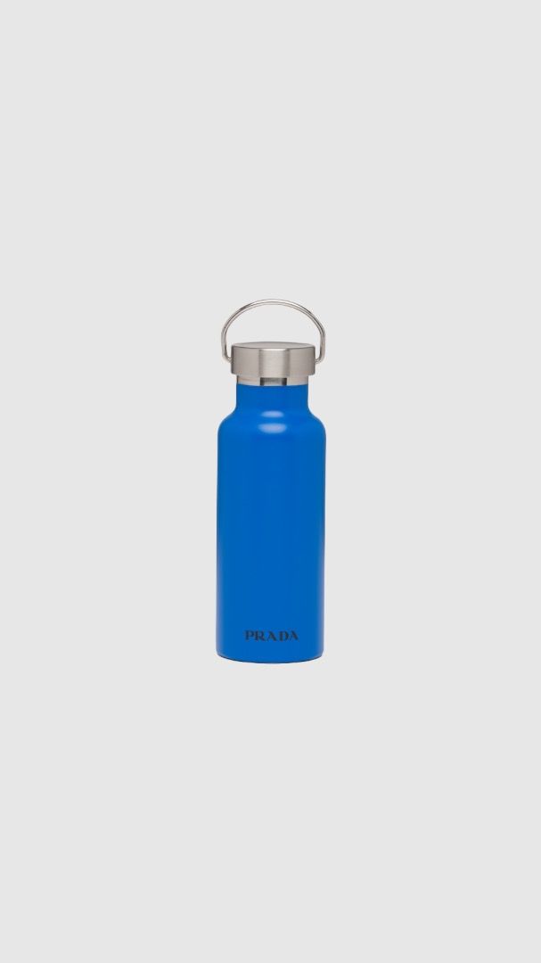 Prada Thermos 500mL (Preorder) (Category: Luxury Accessories) located in Manila. Submitted by designerarchives.ph (Listing ID 1101582332, Image 2). Description: Authentic and Limited offer only! Boujee version of your Hydroflask and Klean Kanteen 🙈 Be quick guys cause this bottle is fast-selling Half Downpayment is required .