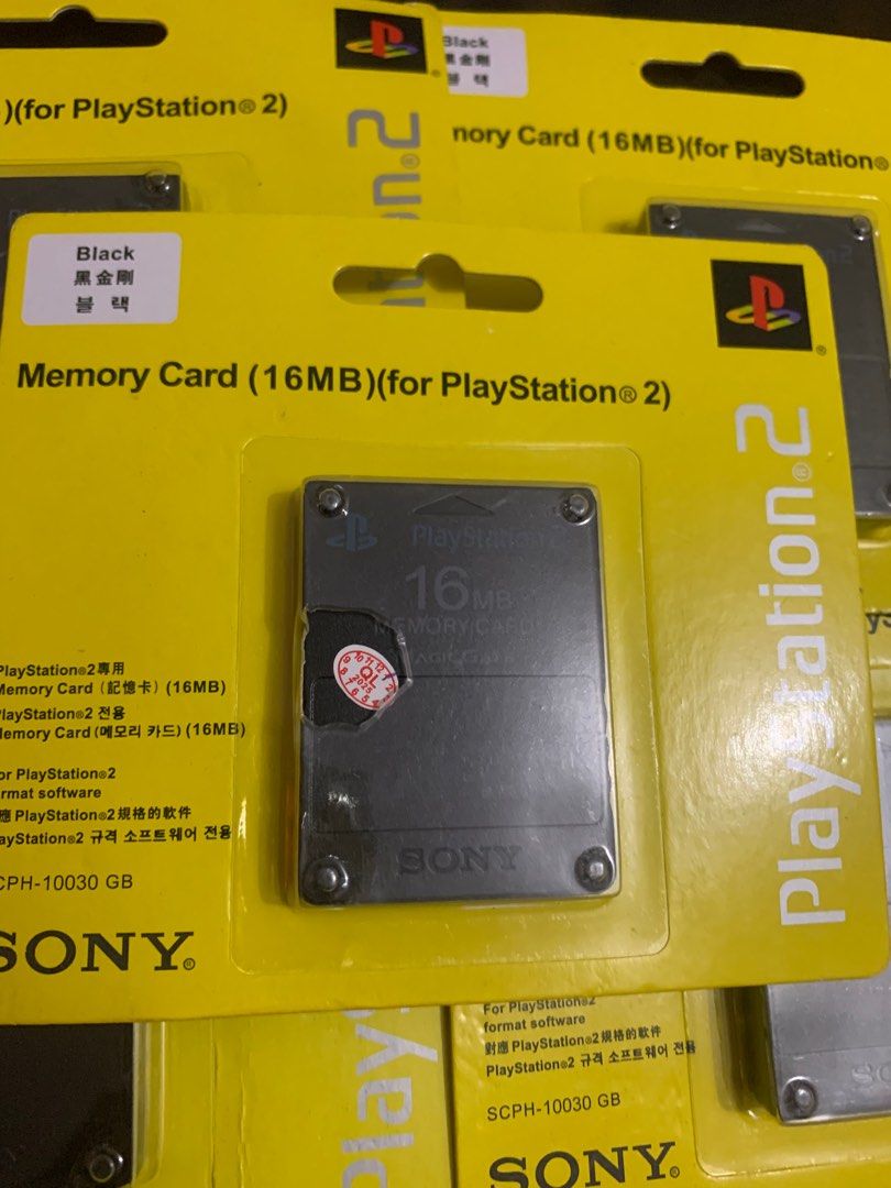 Ps2 memory card 16mb (Category: PlayStation) located in Quezon City. Submitted by juhaire (Listing ID 1341857146, Image 2). Description: Availabale ps2 memory card 16mb 350.
