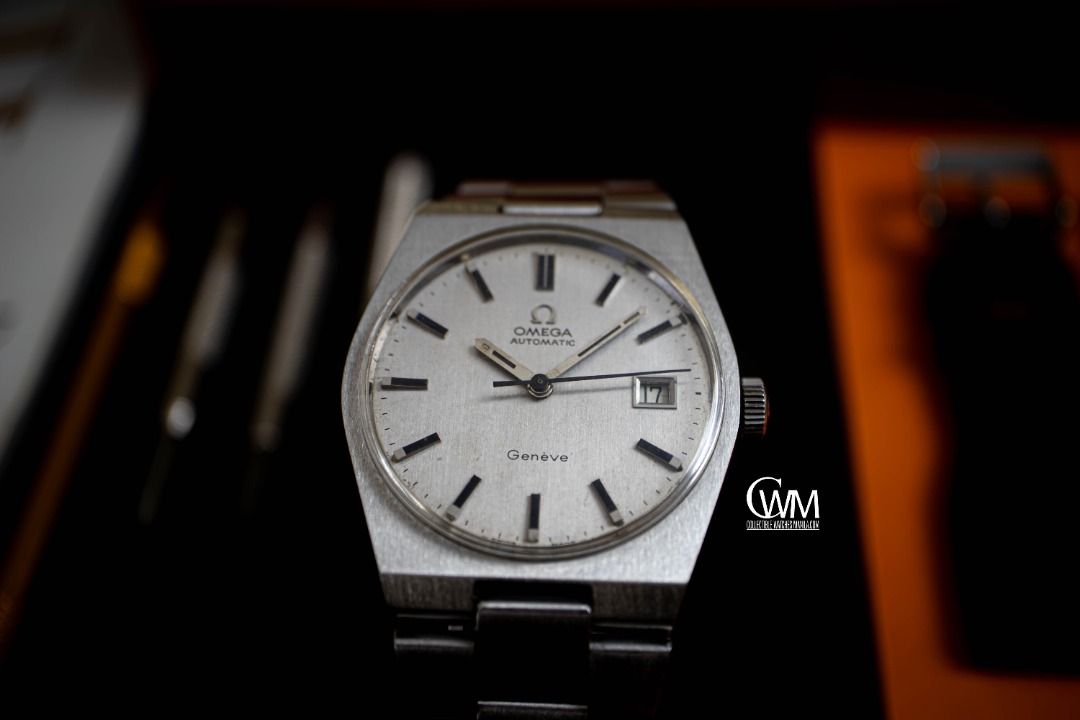 Rare Vintage 1971 Omega Geneve Date Ref. 166.099 Automatic Watch, Men's ...