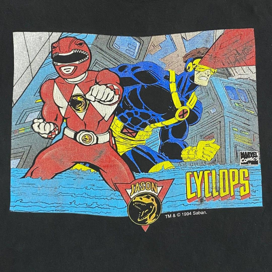 Vintage rare power rangers jason vs cyclops x-men saban X marvel, Men's ...