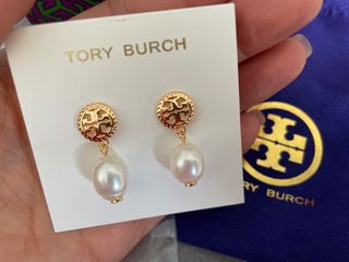 🎁🈹母親節禮物 💝 情人禮物 送禮 Tory Burch earrings   吊飾耳環 ✨現貨唔需要等💫64206169926787110