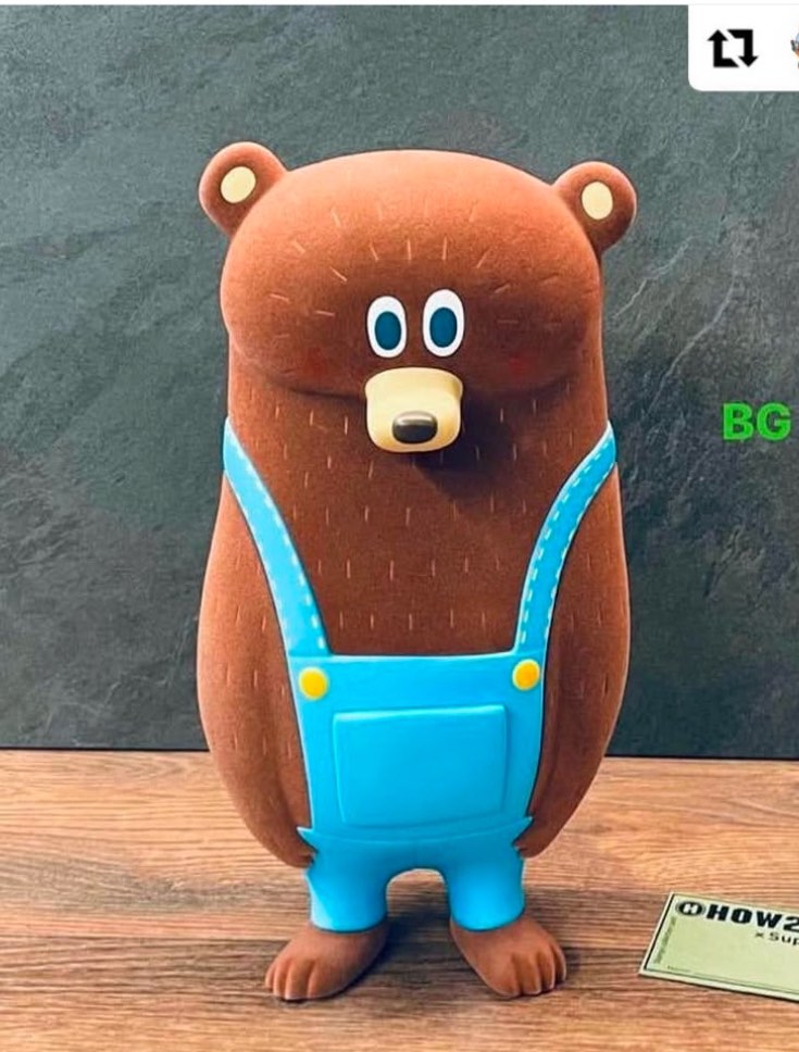 小川耕平Kohei Ogawa HOW2WORK BG Bear FUR FUR 「全新現貨