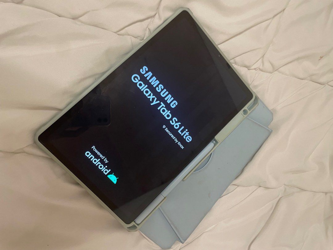 -ˋˏ Samsung S6 Lite 64 gb ˎˊ- (Category: Android) located in Manila. Submitted by jasmoontea (Listing ID 1341986513, Image 2). Description: About Tab: > Color: Angora Blue ❄️ > 64 gb > Wifi only > complete w/box Inclusions: - original charger - original S pen - protective case for tab and S pen - free extra S pen nibs > Tempered glass since day 1 > No hidden issues > Never repaired/refurbished > 100% Authentic About owner: > Lady-owned > Used onl