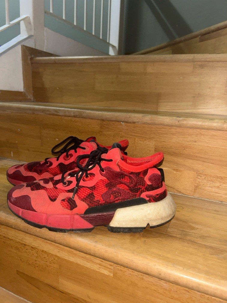 Adidas P.O.D. S3 .2 ML scarlet Camo EE6436 Men s Fashion Footwear Sneakers on Carousell