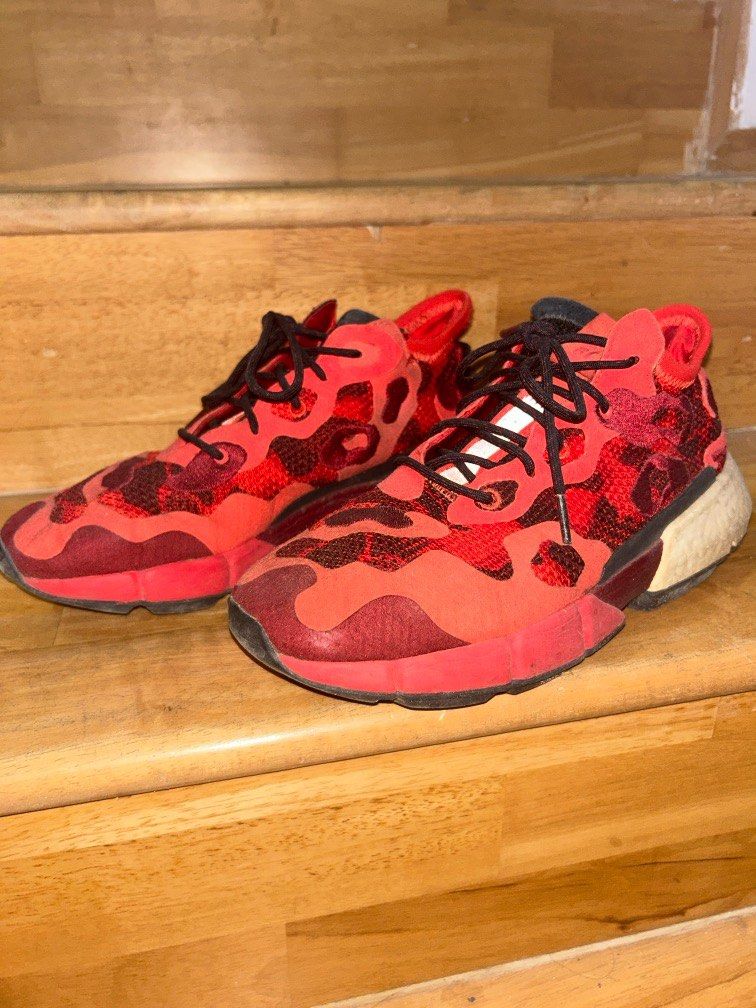 Adidas P.O.D. S3 .2 ML scarlet Camo EE6436 Men s Fashion Footwear Sneakers on Carousell