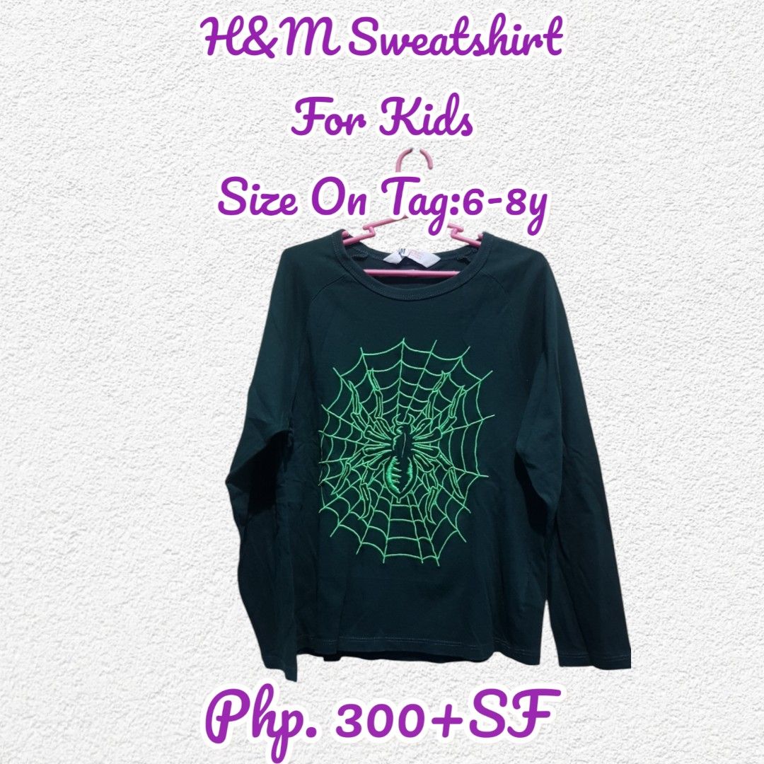 AUTHENTIC H M SWEATSHIRT FOR KIDS Babies Kids Babies Kids Fashion on Carousell