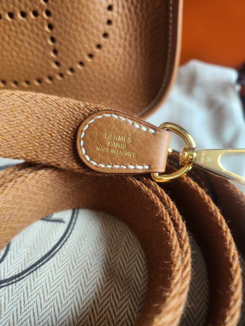 Hermes evelyne tpm gold clearance