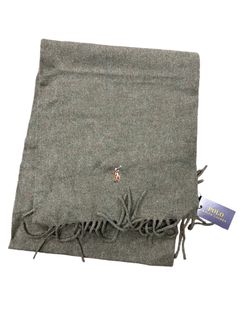 Brand New Polo Ralph Lauren Olive Green Wool Scarf629776561534731121