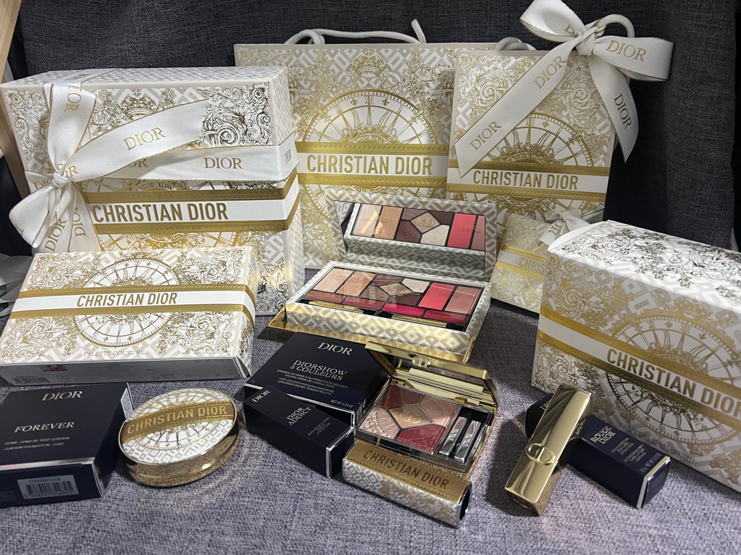 Dior Limited Edition Make Up Palette Miss Dior Gift Set Lipstick 