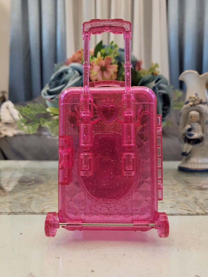 Disney Princess Mini Luggage Acrylic Container (Category: Luggage) located in San Fernando. Submitted by jpmarketplace2023 (Listing ID 1342129871, Image 3). Description: 💚 All items are authentic from Japan. 💛 MOP: GCash (❌️ GCash Protect) 🩵 MOD: LBC only (❌️ S. Checkout, COD, COP) 💙 Meet-up: Vista Mall, San Fernando, Pampanga 💜 All items are on-hand. 🧡 First to pay gets the item first. ❤️ Breakable items are packed with care and caution. S