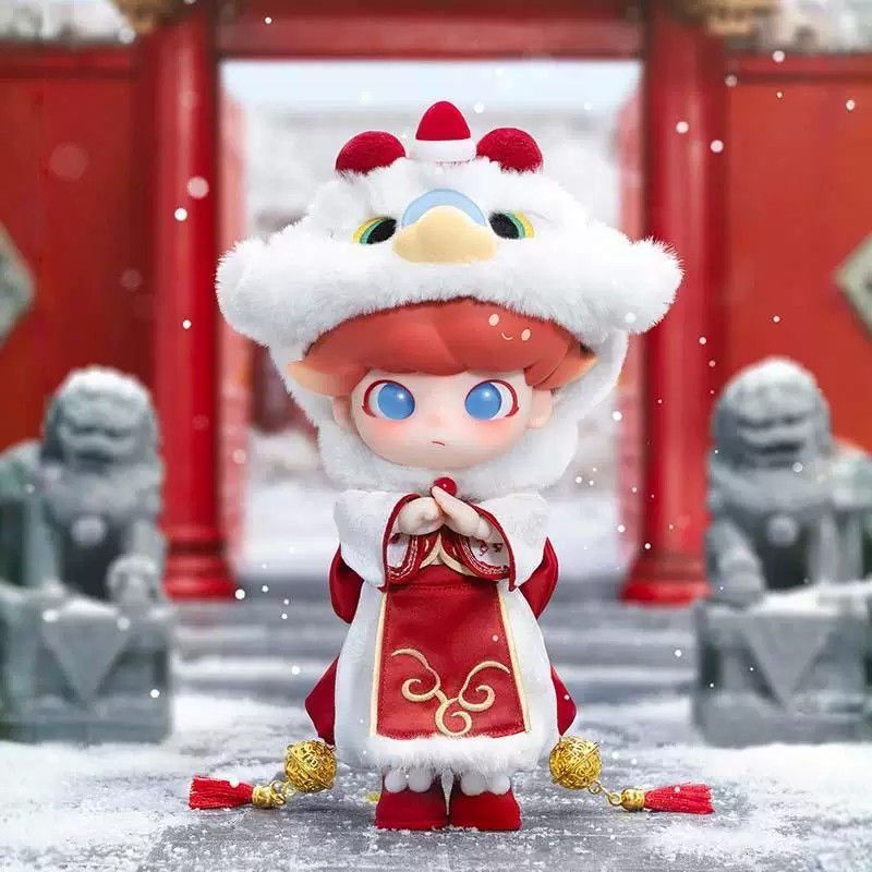 DIMOO犬張子サンタコスチューム　限定　 Popmart DIMOO犬張子サンタコスチュームクリスマス限定 日本限定 数量