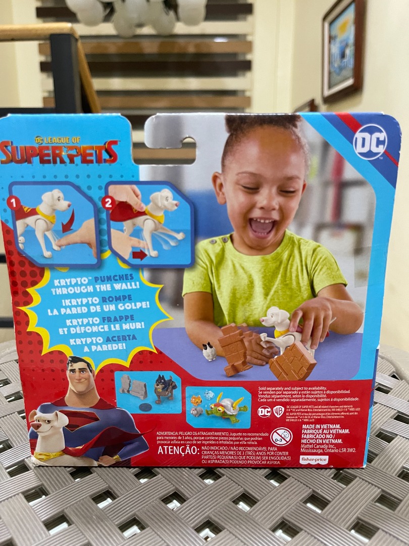 Fisher-Price DC Super Pets HGL15 DC League Of Super-Pets Daily Planet, Véhicule De Sauvetage, Avec Déclencheur De Véhicule Et 2 Rampes, Jouet Pour Enfants à Partir De 3 Ans